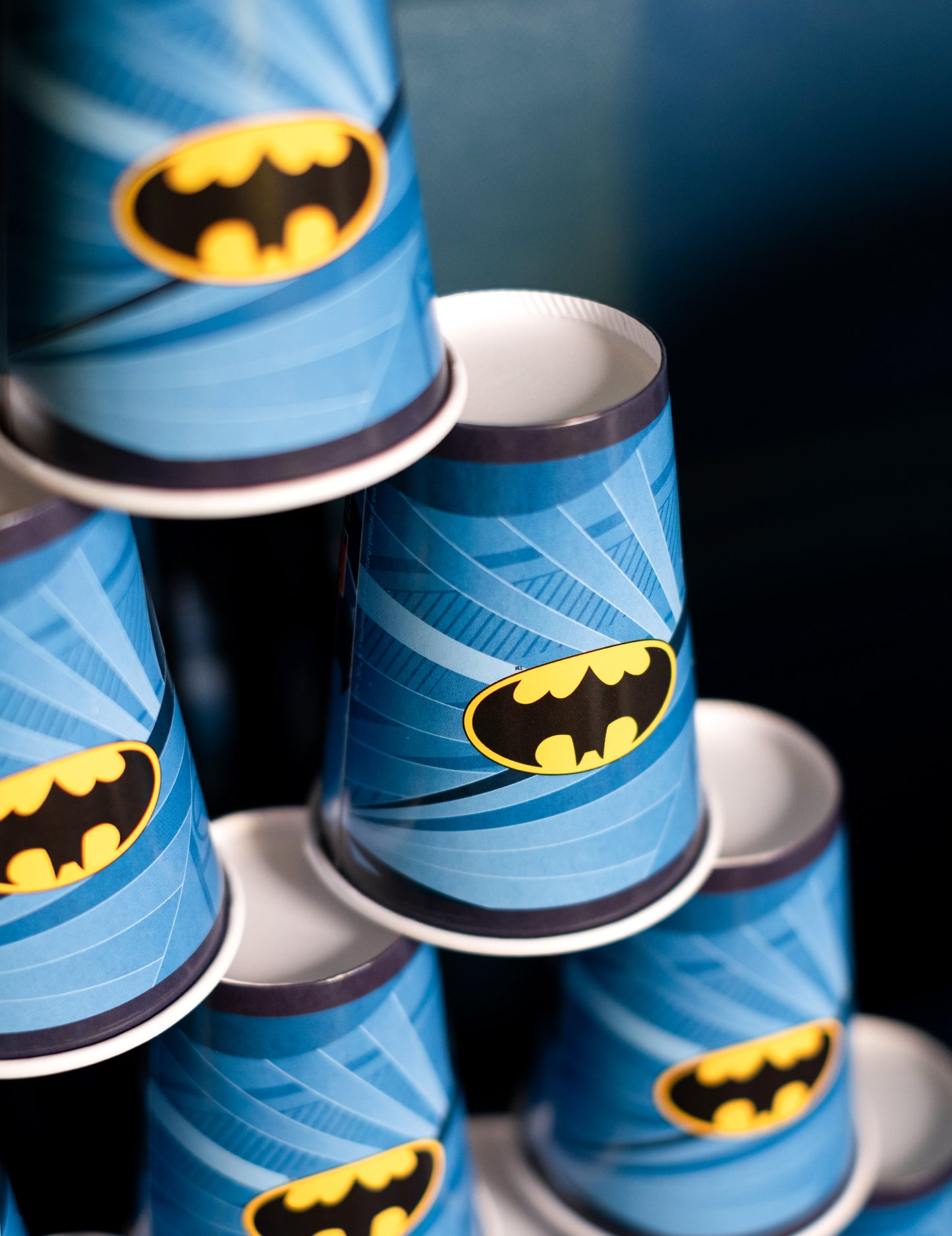 8 Batman kartonpohár 210 ml