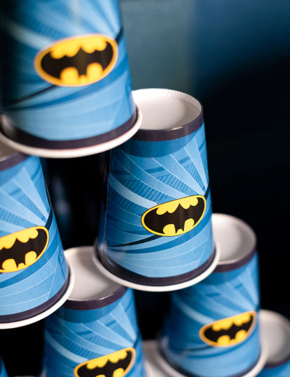 8 Batman kartonpohár 210 ml