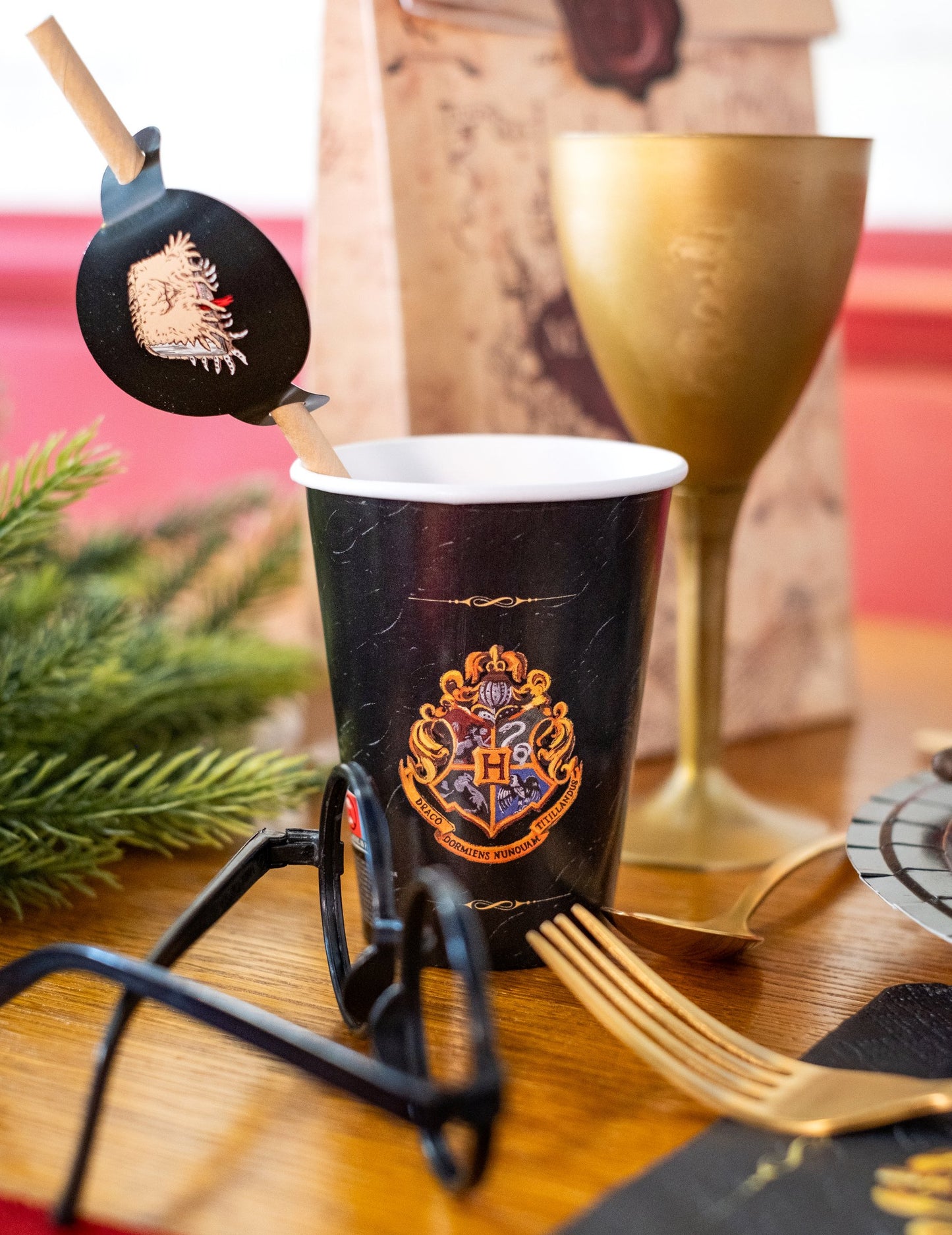 8 db Harry Potter™ papír pohár, 210 ml 