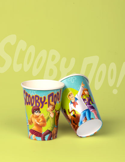 8 Scooby-Doo kartonpohár 210 ml