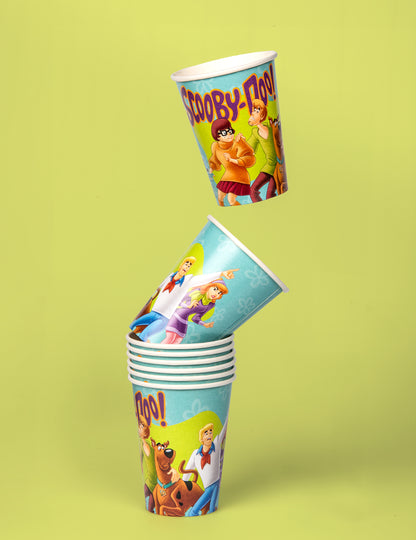 8 Scooby-Doo kartonpohár 210 ml