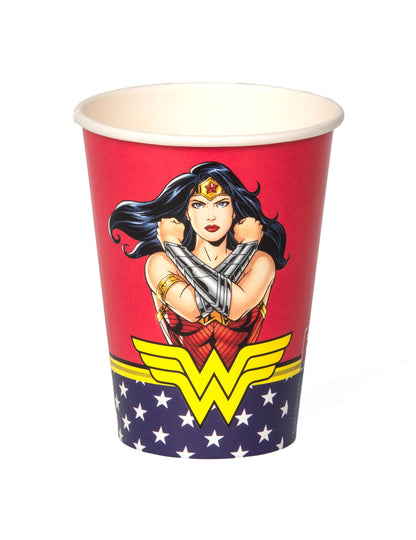 8 db Wonder Woman™ 210 ml-es papírpohár