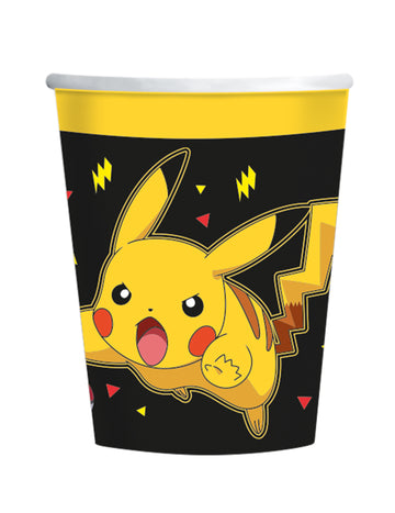 8 Pokémon Pikachu kartonpohár