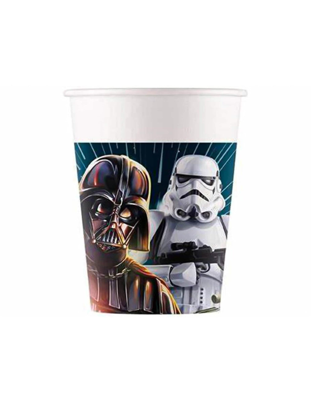 Star Wars Galaxy papírpoharak Darth Vaderrel és Stormtrooperrel