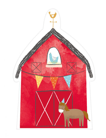 8 db farm születésnapi meghívó és boríték