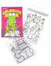 8 livres de coloriage motifs animaux pour enfant rose avec pages de dessins à colorier