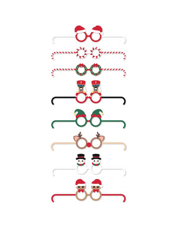 8 aranyos kartonpohár, édes karácsony