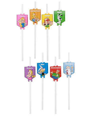 8 Asterix karton szalma