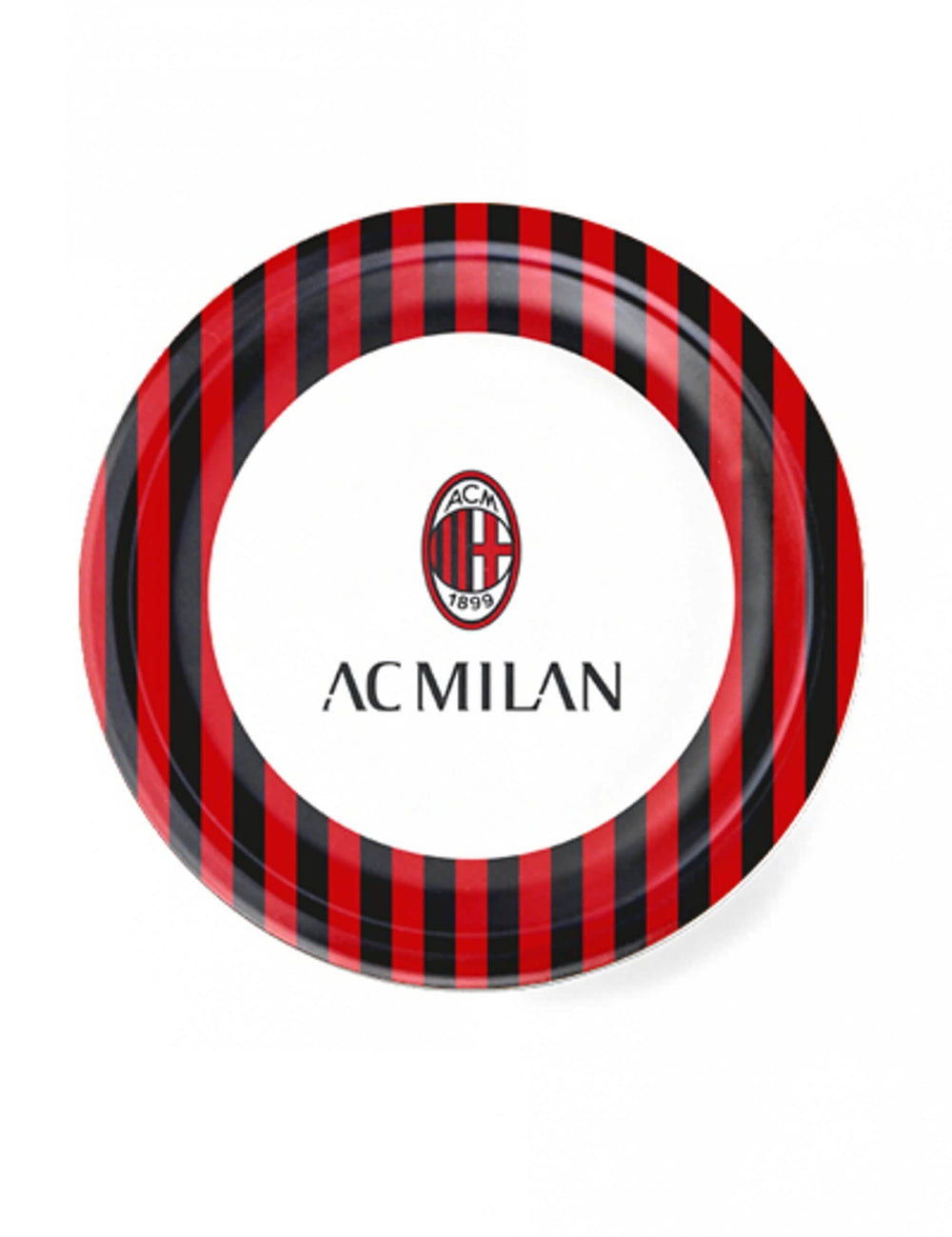 ac milan papírtányérok születésnapra piros és fekete csíkos