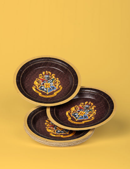 8 kis kartondalapi tányér Harry Potter 18 cm