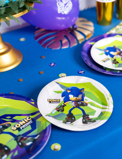 8 kicsi Sonic Prime 18 cm -es lemez