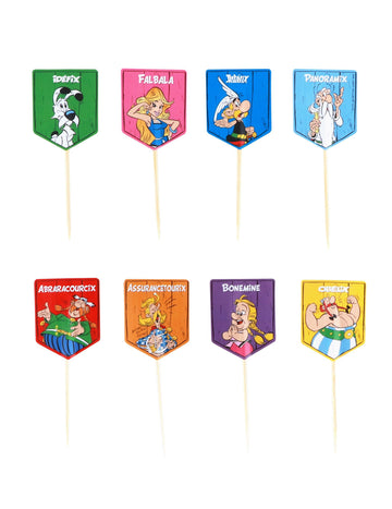 8 csúcs az Asterix cupcakes -ben