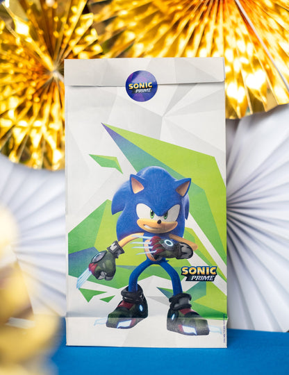 8 Sonic Prime Sonic Ajándéktáska 15x30 cm
