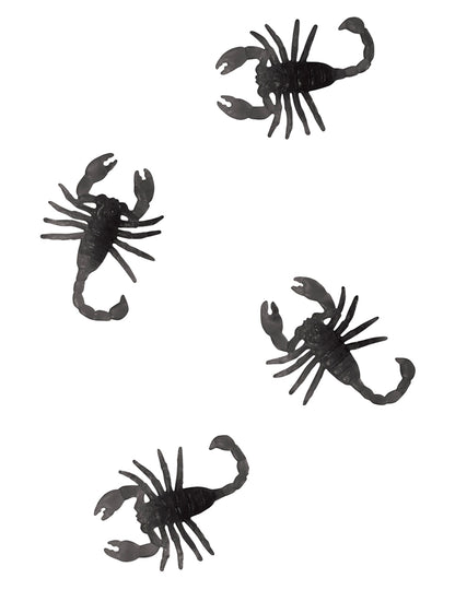 8 fekete skorpió 6 cm