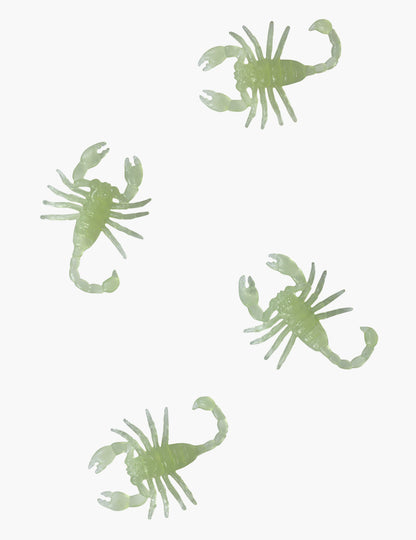 8 Foszforeszkáló Skorpió 5 cm