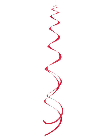 8 piros spirál felfüggesztés