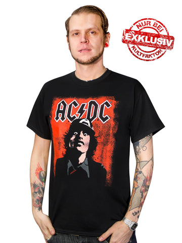 AC/DC Silly Face Exclusive Angus fekete-piros-fehér 