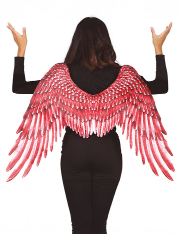 Felnőtt vörös angyalszárnyak