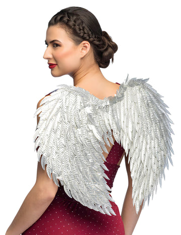 Elbűvölő ezüst angyal szárnyak felnőtteknek