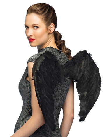 Fekete angyal szárnyak 60 x 40 cm