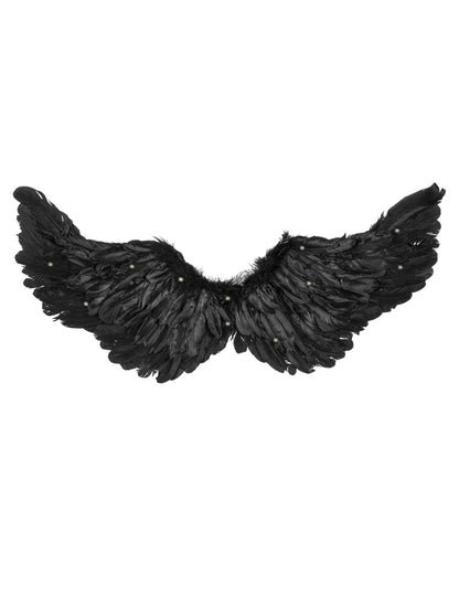Világító fekete angyalszárnyak 