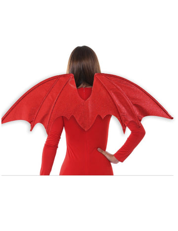 Felnőtt vörös démon szárnyak