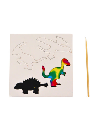 Dinoszauruszos mágikus kifestőkönyv