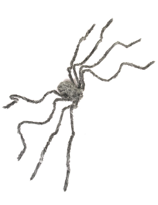 Détail des dimensions de l'araignée géante Halloween