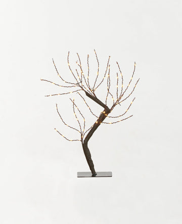 Világító fa 100 LED-del, 45 cm meleg fehér