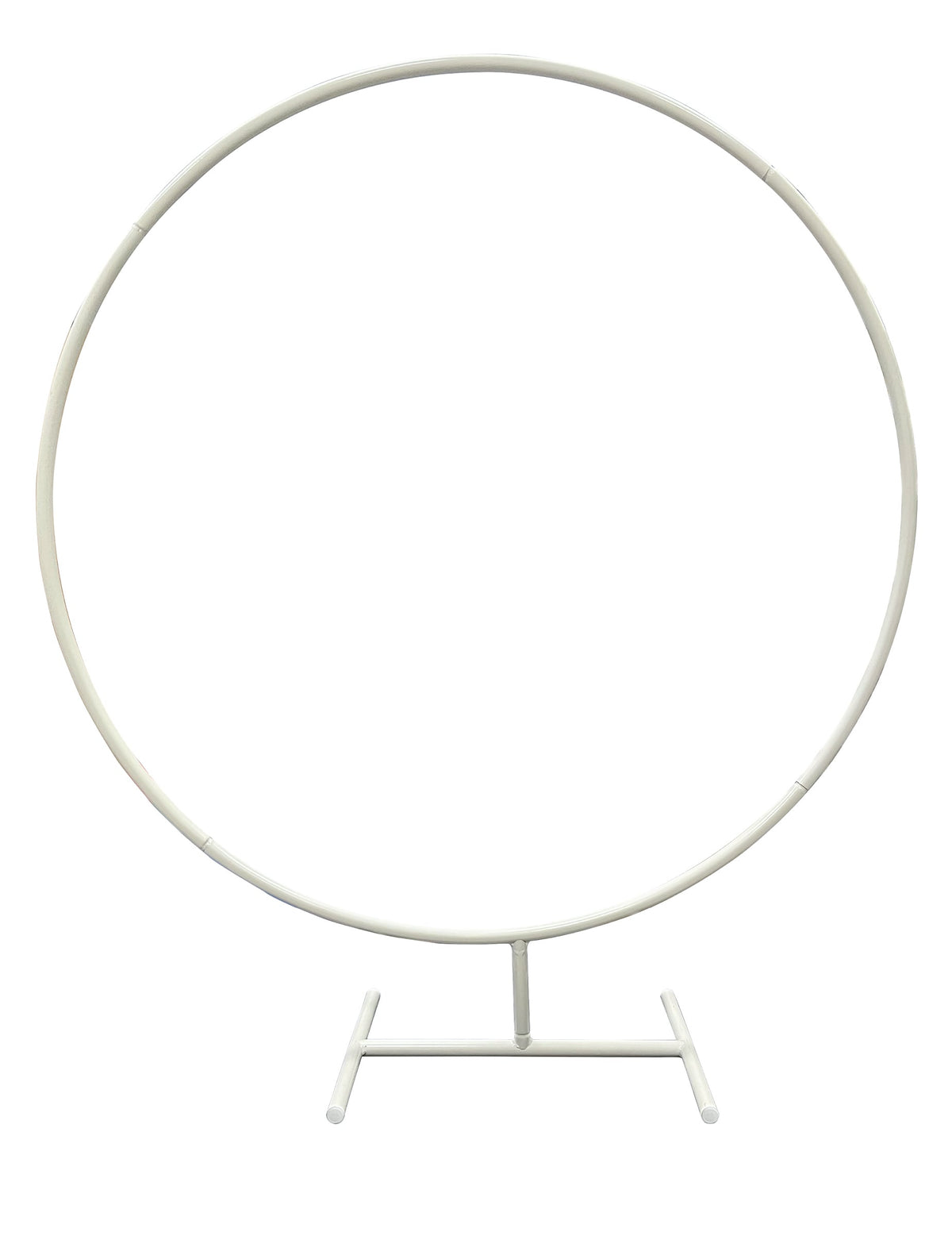 Vue de face de l'arche cercle décoration pour fête