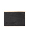 Ardoise classique mariage pour mariage en bois noir