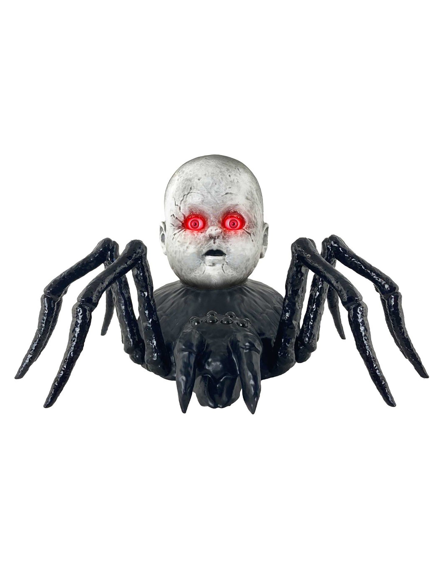 Nagy pók élénk és fényes kúszó babával 19 x 33 cm