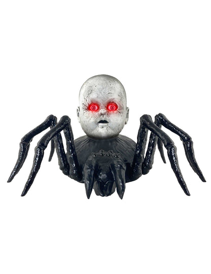 Nagy pók élénk és fényes kúszó babával 19 x 33 cm