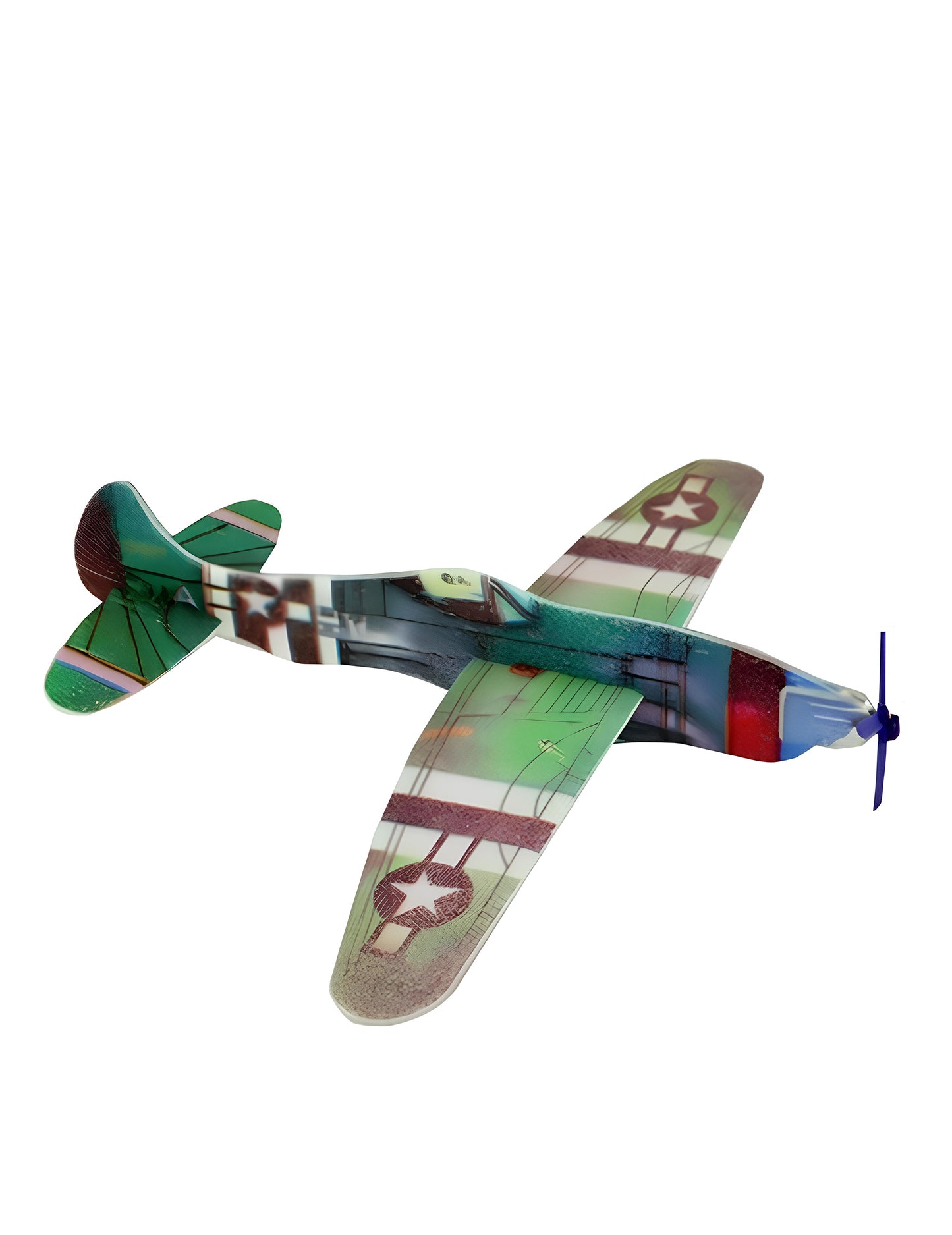 Játék kis vitorlázó repülőgép