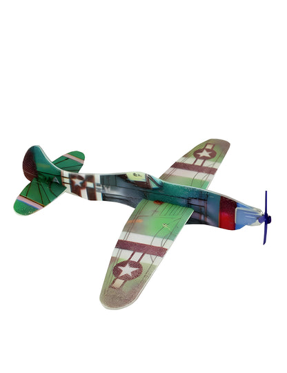 Játék kis vitorlázó repülőgép