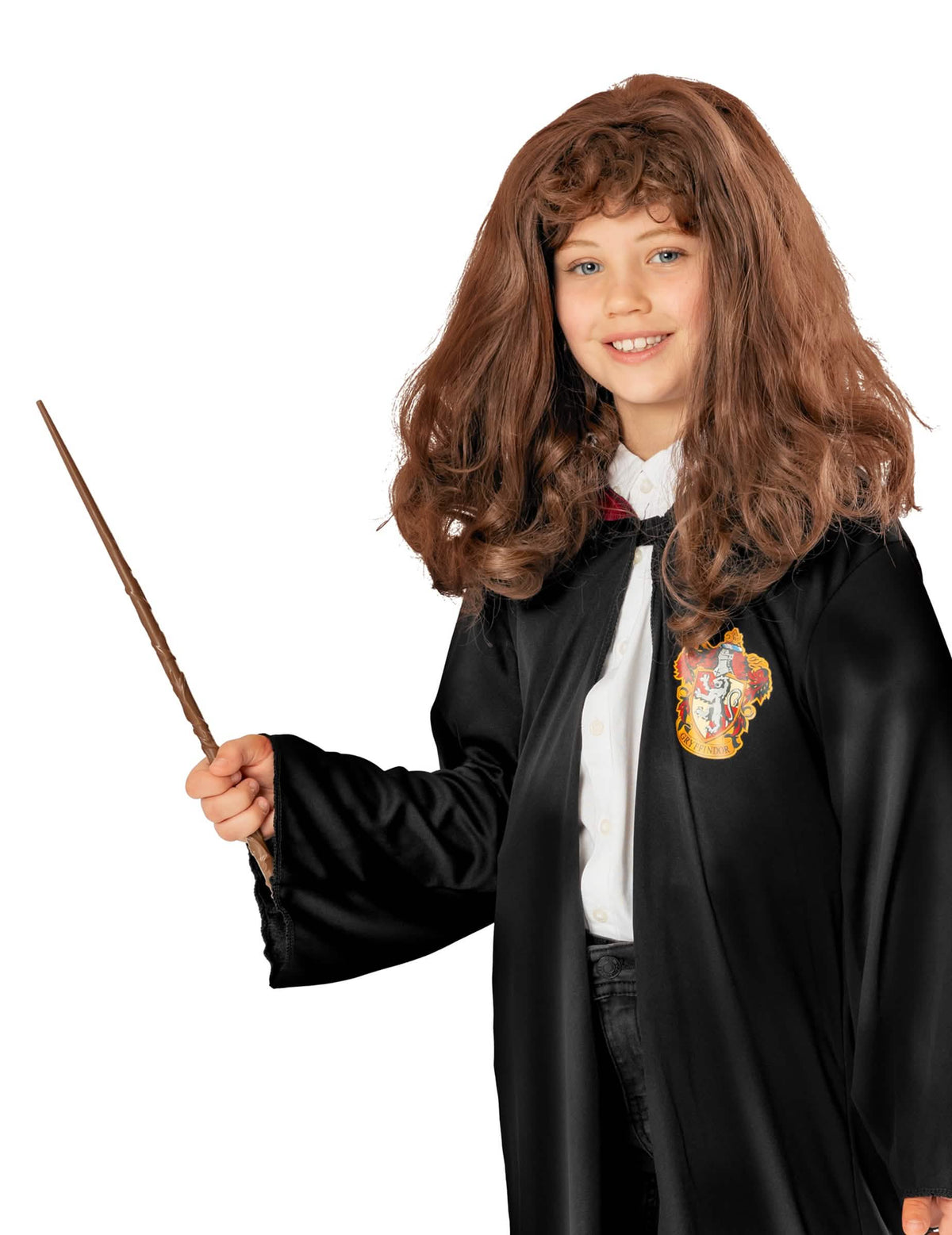 Hermione Granger Harry Potter luxus pálcájának jelenetbe állítása