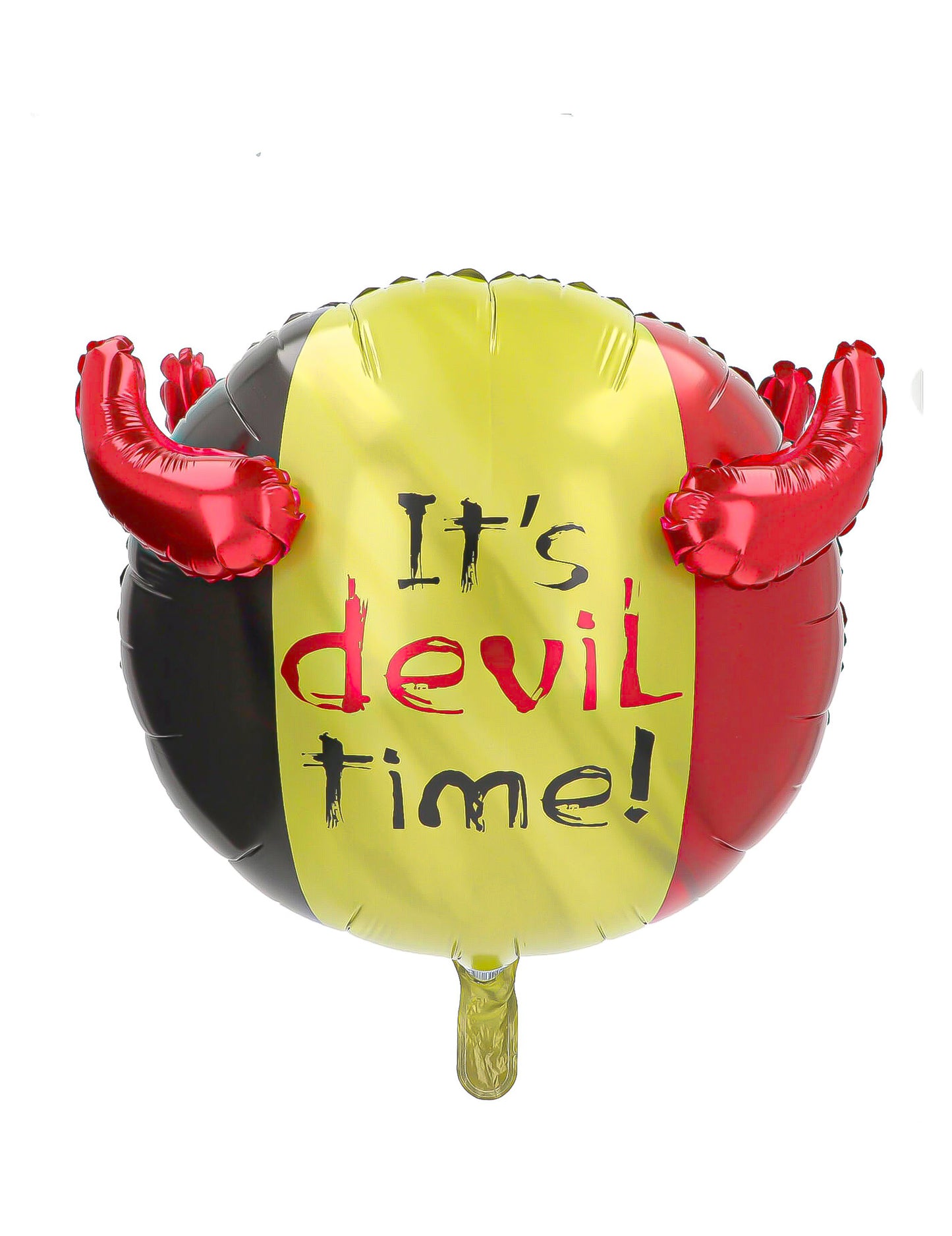 3D fólia lufi Belgium „It's Devil Time!” 56 cm