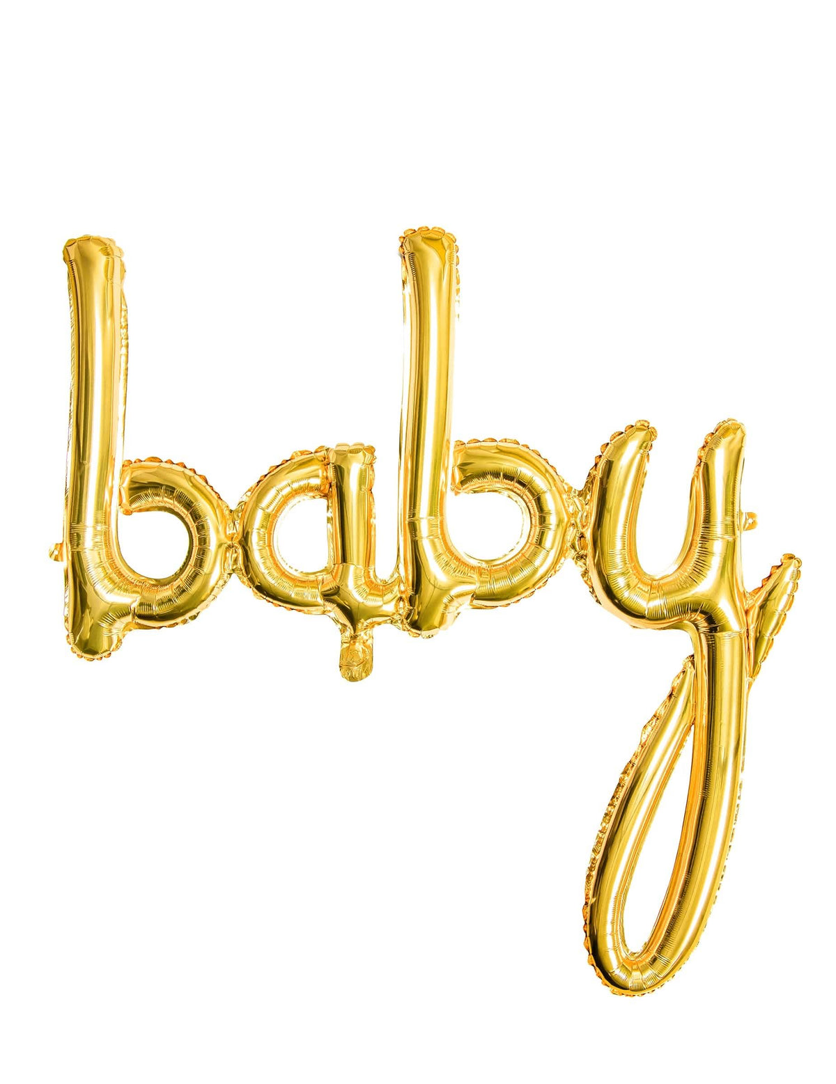 Baby alumínium lufi dekorációhoz arany