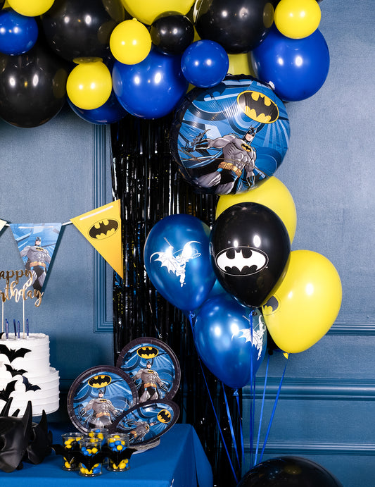 Mise en situation du Ballon aluminium Batman