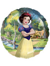 Ballon aluminium Blanche-neige pour enfant multicolore avec décor de forêt