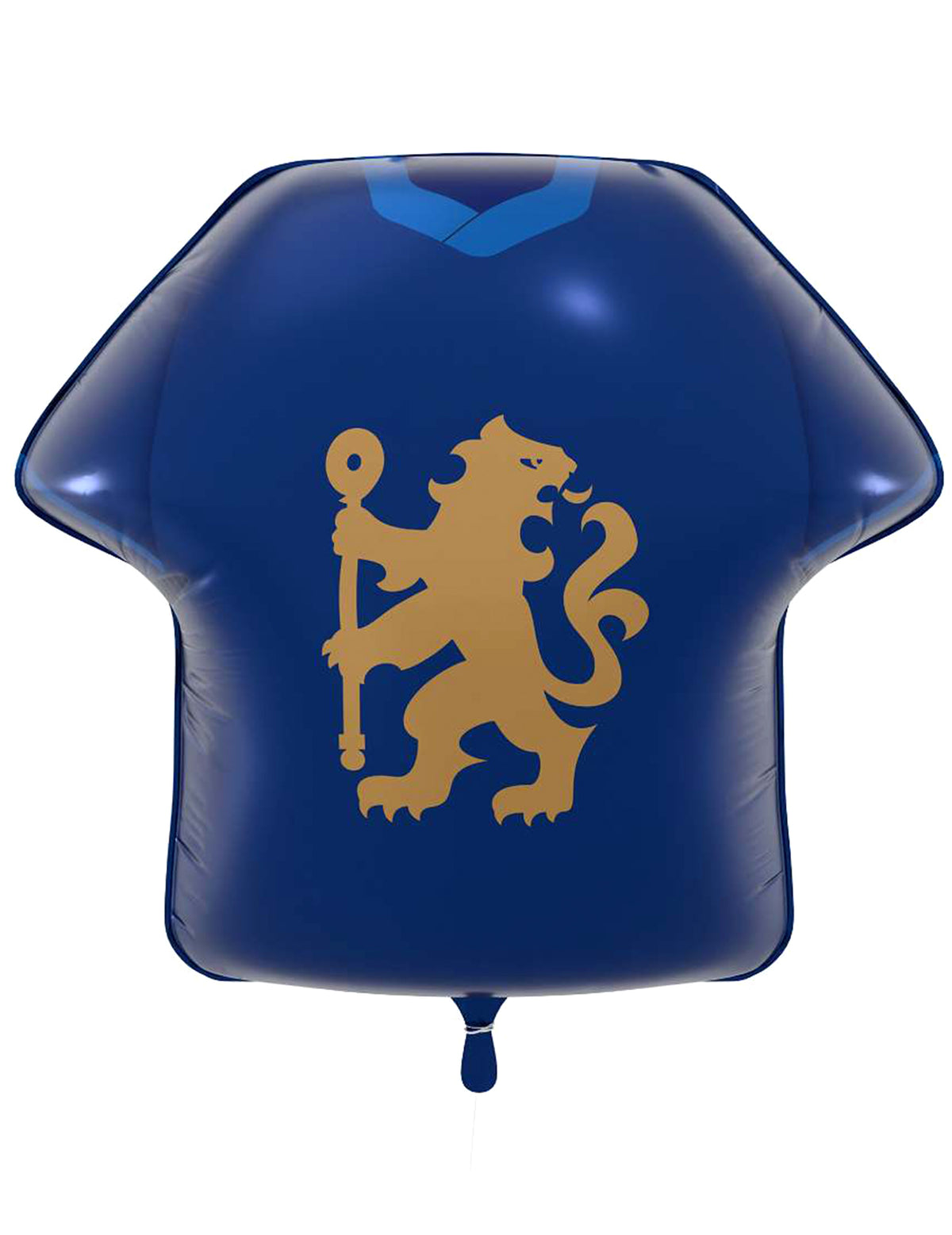Kék Chelsea Football Club mez alakú fólia lufi 52 x 51 cm
