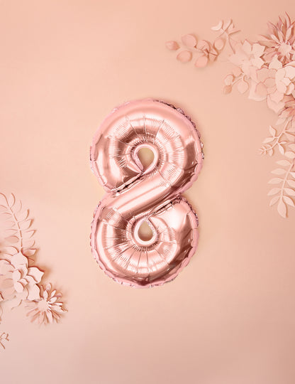 Alumínium ballon rózsa arany 36 cm