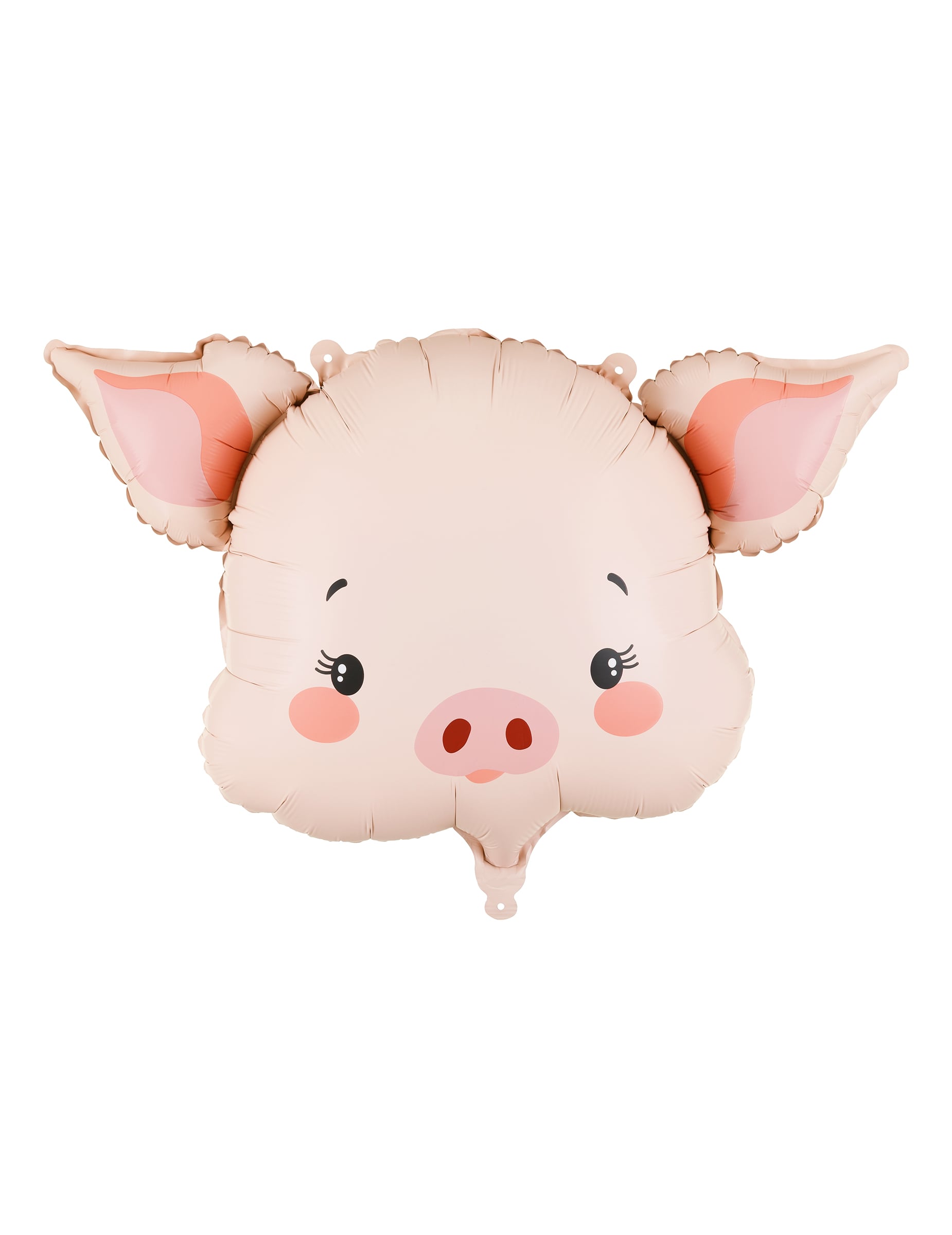 Ballon aluminium Cochon rose pastel