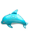 Alumínium delfin alakú lufi 78 x 52 cm