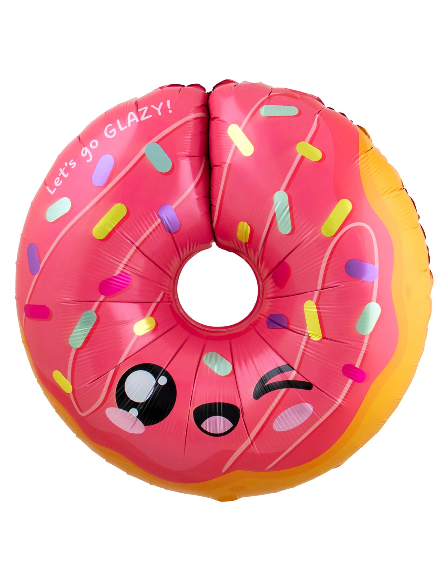 Donut alakú fólia lufi 60 x 59 cm