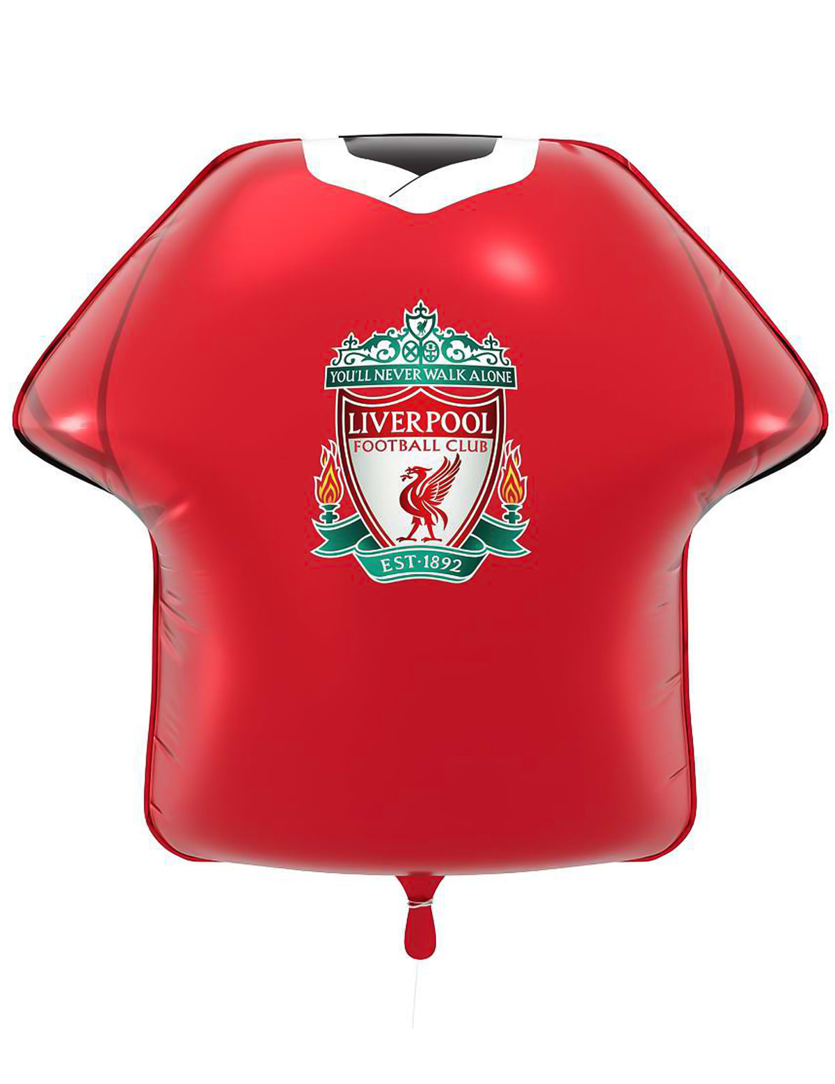 Liverpool Football Club mez alakú fólia lufi 52 x 51 cm
