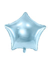 Ballon aluminium étoile pour fête turquoise