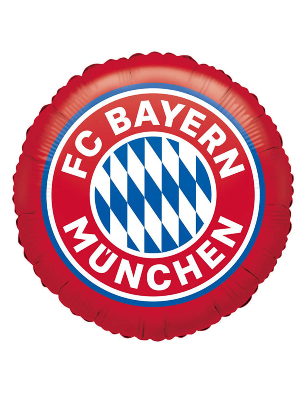 FC Bayern München alumínium lufi szurkoló piros és kék