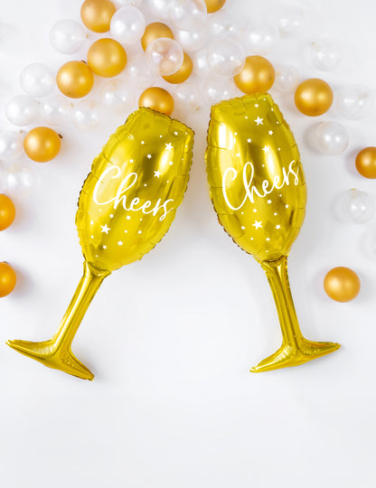 Alumínium ballon arany éljenzés 28 x 80 cm