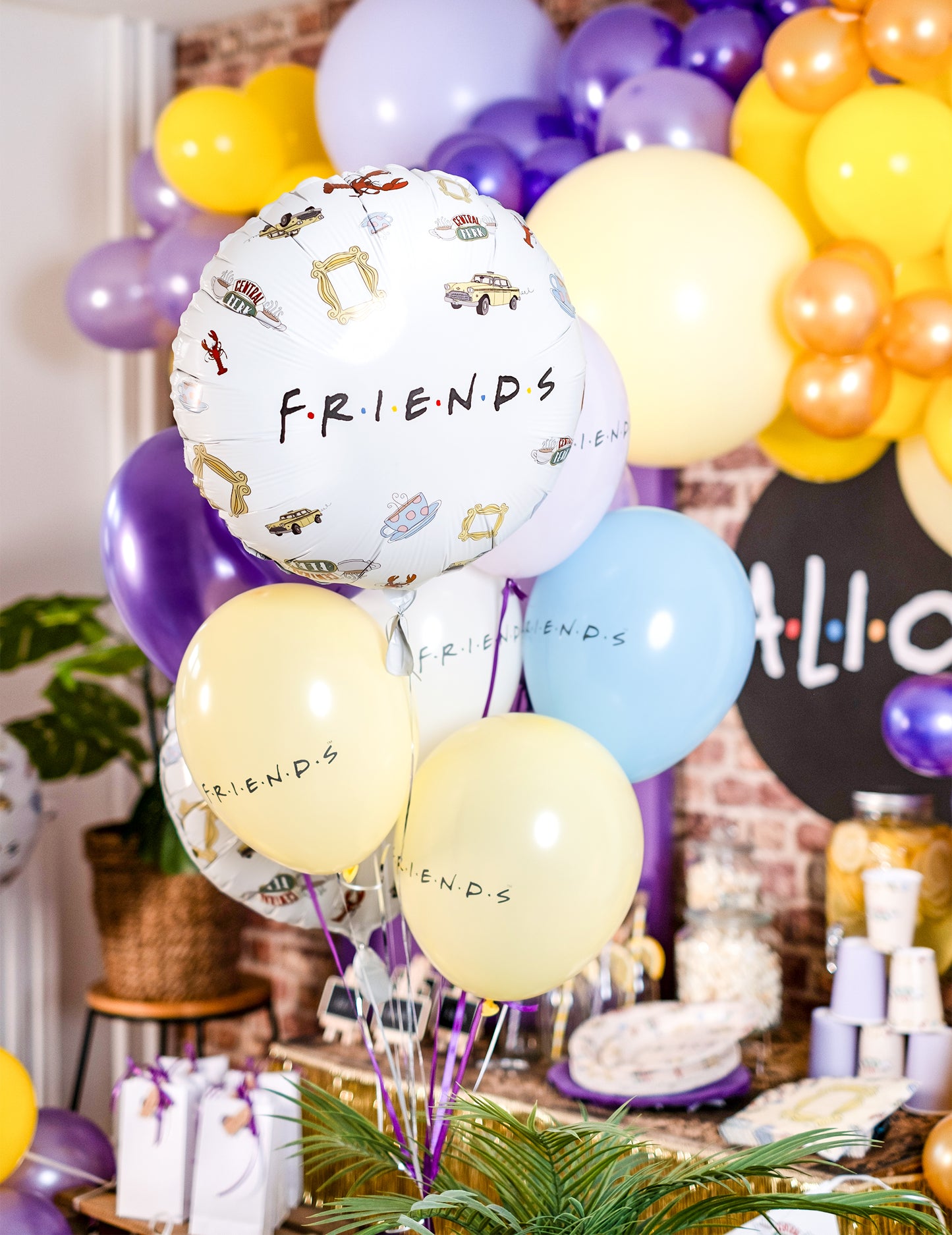 Alumínium ballon barátok